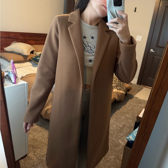 Zara Rich Brown Coat - Picture 6 of 8